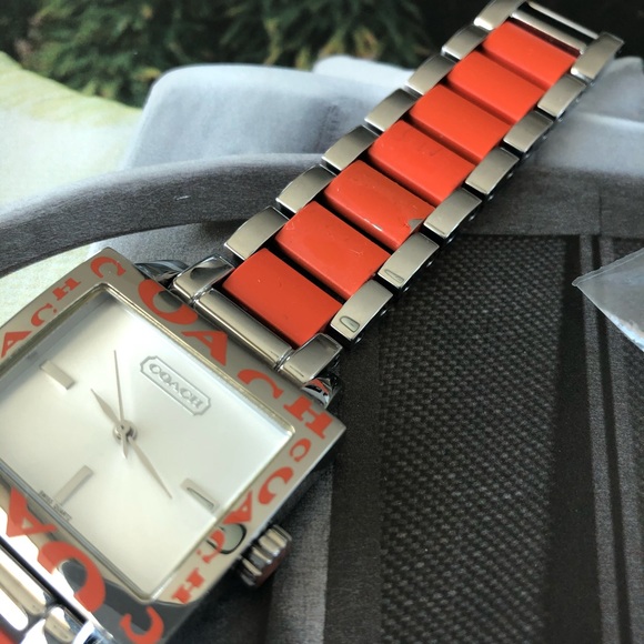 Coach Orange Logo Watch - Picture 8 of 11